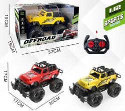TÉLÉGUIDÉ - JEEP TOUT-TERRAIN TÉLÉCOMMANDÉ AVEC ÉCLAIRAGE ASST (0825)